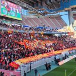 サッカー観戦